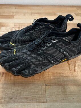 Women's 8 EU39 Vibram Fivefingers KMD Evo Barefoot Running Shoes Black 15W4001